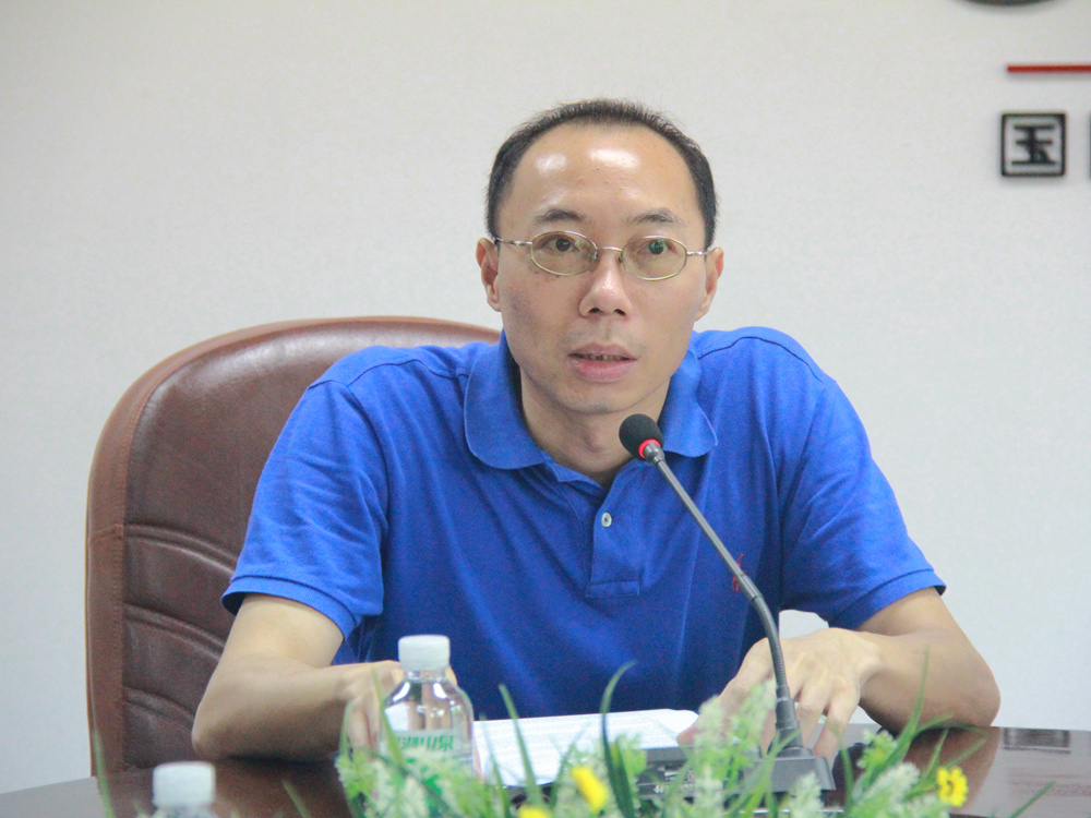 郭桂杭院长发表讲话 伟德国际victor1946